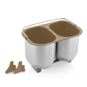 ETA 314799040 Κάδος διπλός Gold & ζυμωτήρια για αρτοπαρασκευαστή Duplica II MAX