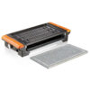 Eta Vital Grill Ηλεκτρική Ψηστιέρα Γκριλ-BBQ 2 Αποσπώμενες Πλάκες (Πέτρα-Μαντέμι)
