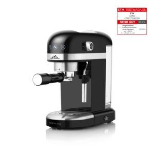 ETA Coffito 017590000 Μηχανή Espresso Slim 20bar Μαύρη/Inox
