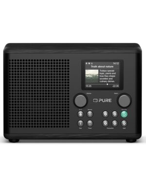 PURE Classic H4i Black Ash Δυκτιακό Ραδιόφωνο / DAB+ και Bluetooth