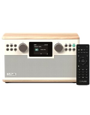 PURE CLASSIC H6 Mini Hχοσύστημα, Cotton White/Oak