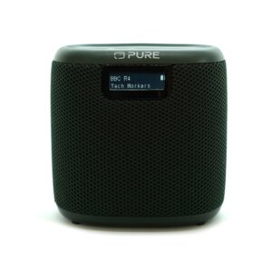 PURE Woodland Mini Φορητό Αδιάβροχο Ραδιόφωνο/Ηχείο Bluetooth Πράσινο