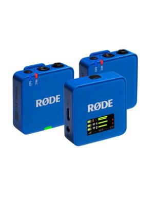 RODE Wireless GO 3RD GEN Cobalt Ασύρματο Μικρόφωνο Πέτου (Σετ)