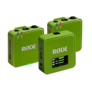 RODE Wireless GO 3RD GEN Green Ασύρματο Μικρόφωνο Πέτου (Σετ)
