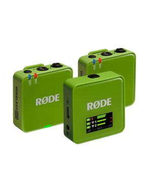 RODE Wireless GO 3RD GEN Green Ασύρματο Μικρόφωνο Πέτου (Σετ)