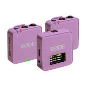 RODE Wireless GO 3RD GEN Lilac Ασύρματο Μικρόφωνο Πέτου (Σετ)