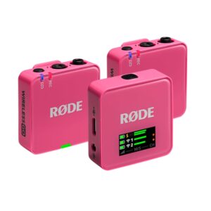 RODE Wireless GO 3RD GEN Pink Ασύρματο Μικρόφωνο Πέτου (Σετ)