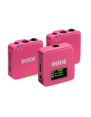 RODE Wireless GO 3RD GEN Pink Ασύρματο Μικρόφωνο Πέτου (Σετ)