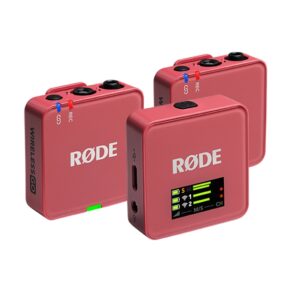 RODE Wireless GO 3RD GEN Rose Ασύρματο Μικρόφωνο Πέτου (Σετ)