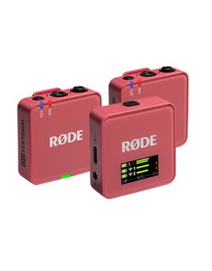 RODE Wireless GO 3RD GEN Rose Ασύρματο Μικρόφωνο Πέτου (Σετ)