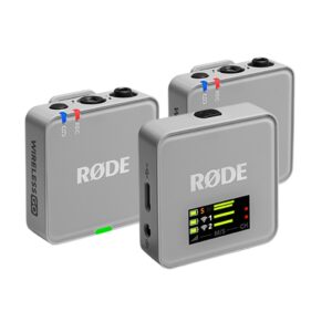RODE Wireless GO 3RD GEN Stone Ασύρματο Μικρόφωνο Πέτου (Σετ)