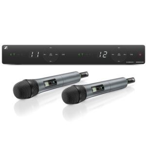 SENNHEISER XSW-1-825-DUAL -B Διπλό Ασύρματο Σετ Χειρός