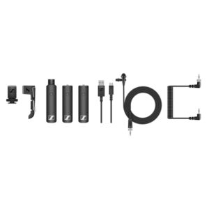 SENNHEISER XSW-D-Portable-Eng-Set Σετ Πέτου & PlugOn για Κάμερα