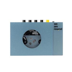 WE ARE REWIND Kurt Φορητό Kασετόφωνο Bluetooth Mπλέ