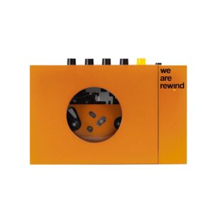 WE ARE REWIND Serge Φορητό Kασετόφωνο Bluetooth Πορτοκαλί