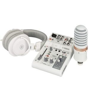 YAMAHA AG-03-MK2-W-LSPK Live Streaming Pack