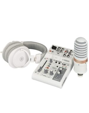 YAMAHA AG-03-MK2-W-LSPK Live Streaming Pack