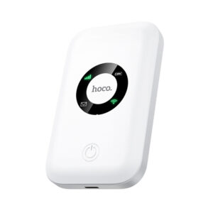Φορητό Wifi Router Hoco. DQ11 4G Wifi6 150Mbps 2.4GHz Λευκό