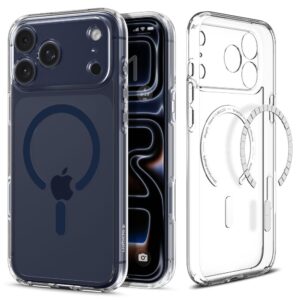 Θήκη Spigen Ultra Hybrid Magsafe για iPhone Apple 17 Pro Max Διάφανο-Σκούρο Μπλε