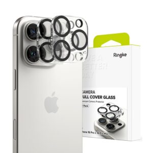 Προστασία Κάμερας Ringke για Apple iPhone 16 Pro 16 Pro Max Διάφανο 2 Τεμαχίων