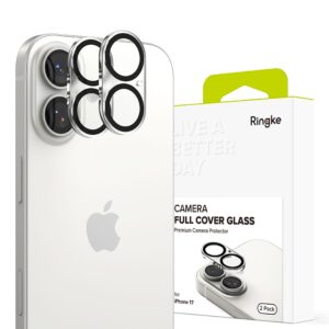 Προστασία Κάμερας Ringke Full Cover για Apple iPhone 17  Μαύρο 2 Τεμαχίων