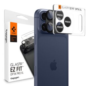 Προστασία Κάμερας Spigen Optik Pro XL Glass Ez Fit για Apple iPhone 17 Pro Μαύρο
