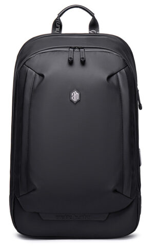 ARCTIC HUNTER τσάντα πλάτης B00443 με θήκη laptop 15.6, USB, 19L, μαύρη