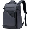 ARCTIC HUNTER τσάντα πλάτης B00675 με θήκη laptop 15.6", USB, 15L, γκρι