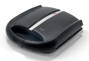 BRUNO ψηστιέρα-τοστιέρα BRN-0216 για 4 τοστ, 1400W, μαύρη mat/inox
