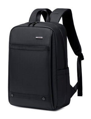GOLDEN WOLF τσάντα πλάτης GB00705 με θήκη laptop 15.6", 17L, μαύρη
