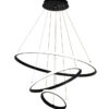 POWERTECH LED φωτιστικό οροφής HLL-0105, 44W, 4000K, 60x60cm, μαύρο