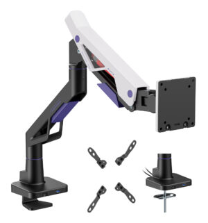 BRATECK gaming βάση γραφείου οθόνης LDT95-C012UC, 24-57", έως 30kg, heavy duty