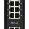 HIMAX industrial PoE switch PS1802FG-I, 8x GE PoE/2x GE/2x GF SFP θύρες, έως 1000Mbps
