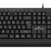 POWERTECH set ποντίκι & πληκτρολόγιο PT-1067, ενσύρματο, 1000DPI, μαύρο