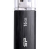 SILICON POWER USB Flash Drive Ultima U02, 16GB, USB 2.0, μαύρο