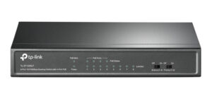 TP-LINK desktop switch TL-SF1008LP, 8-Port 10/100Mbps, 4x PoE, Ver. 2.0
