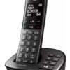 PHILIPS ασύρματο τηλέφωνο XL4951DS/34 ελληνικό μενού, τηλεφωνητής, μαύρο